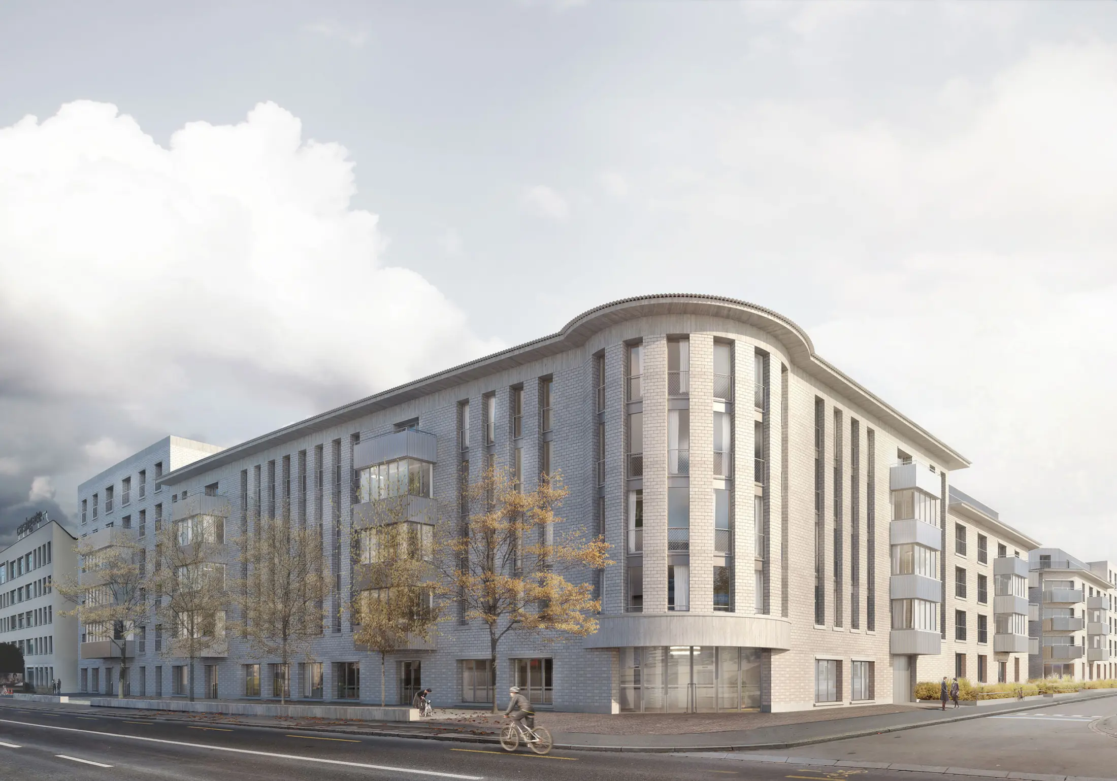 Visualisierung Frontansicht Lighthouse 2023