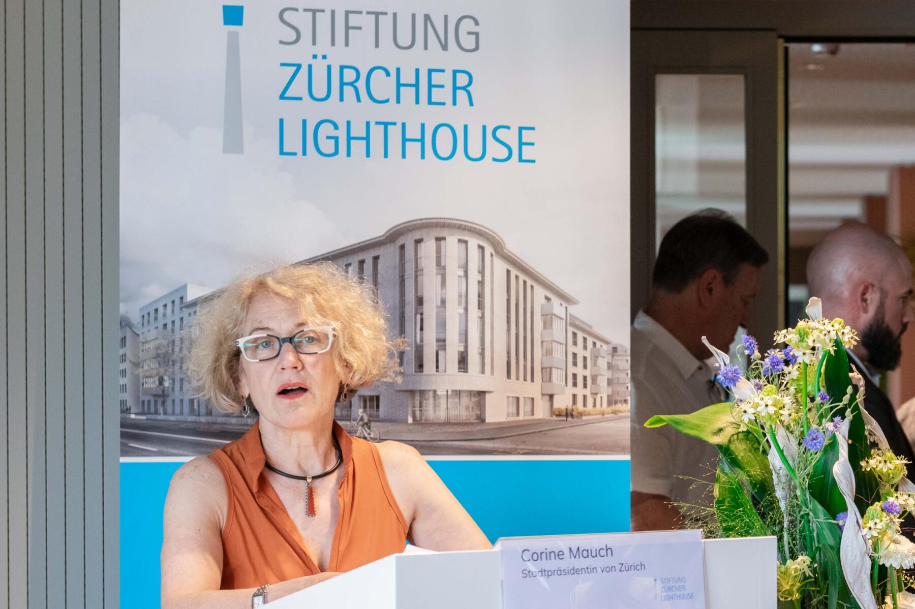 Eröffnung Zürcher Lighthouse mit Stadtpräsidentin Corinne Mauch